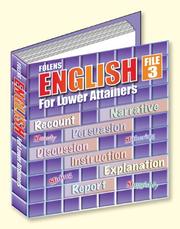 Cover of: English for Lower Attainers