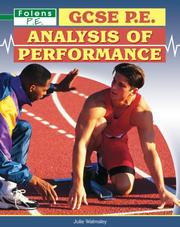 Cover of: Analysis of Performance (GCSE PE)