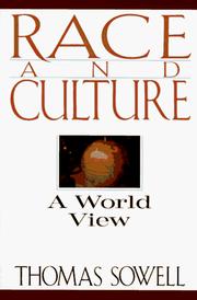 Cover of: Race and Culture by Thomas Sowell, Thomas Sowell