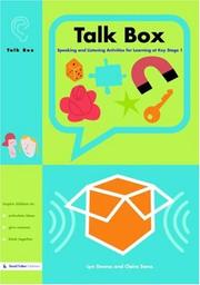 Cover of: Talk Box: Speaking and Listening Activities for Learning at Key Stage 1