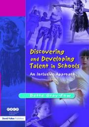 Cover of: Discovering and Developing Talent in Schools  An Inclusive Approach (NACE/Fulton Publication)