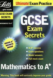 Cover of: Maths to A* (GCSE Exam Secrets)