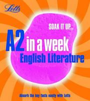 Cover of: English Literature (Revise A2 in a Week)