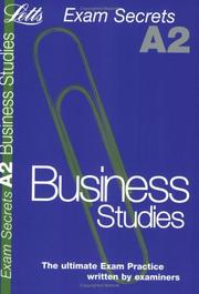 Cover of: A2 Exam Secrets Business Studies (A2 Exam Secrets) by David Floyd, Stephen Wood