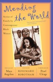 Cover of: Mending the World: Stories of Family by Contemporary Black Writers