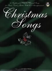 Christmas Songs Piano Vocal & Guitar book and cd by Warner Bros