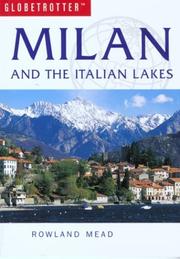 Cover of: Milan and the Italian Lakes Travel Pack