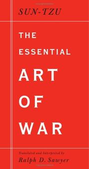 Cover of: The Essential Art Of War by Sun-Tzu Ping-Fa, Ralph D. Sawyer, Sun Tzu