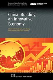 Cover of: China: Building an Innovative Economy (Chandos Asian Studies Series: Contemporary Issues and Trends)