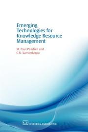 Cover of: Emerging Technologies for Knowledge Resource Management by M., Paul Pandian, C., R. Karisiddappa