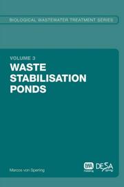 Cover of: Waste Stabilisation Ponds by Marcos von Sperling