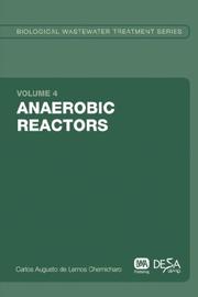 Cover of: Anaerobic Reactors by Carlos, Augusto de Lemos Chernicharo