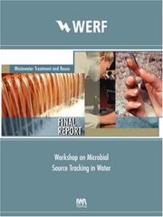 Cover of: Workshop on Microbial Source Tracking in Water (Werf Report)