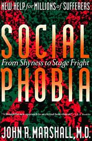 Cover of: Social Phobia by John R. Marshall
