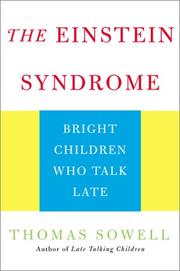 Cover of: The Einstein Syndrome: Bright Children Who Talk Late