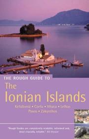 Cover of: The Rough Guide to the Ionian Islands 3 by Rough Guides