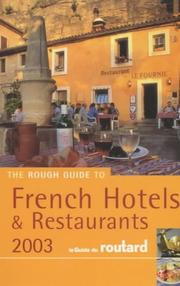 Cover of: The Rough Guide to French Hotels & Restaraunts 2003  6