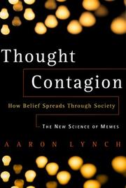 Cover of: Thought Contagion by Aaron Lynch