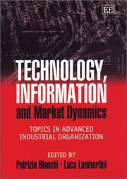 Cover of: Technology, Information and Market Dynamics by 