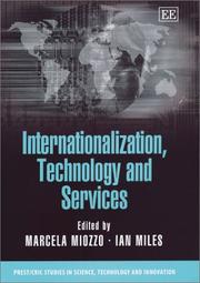 Cover of: Internationalization, Technology and Services (Prest/Cric Studies in Science, Technology and Innovation Series)