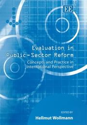 Evaluation in Public Sector Reform by Hellmut Wollmann