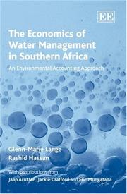 Cover of: The Economics of Water Management in South Africa by Glenn-Marie Lange, Rashid Hassan