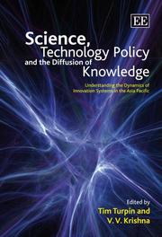 Cover of: Science, Technology Policy and the Diffusion of Knowledge | V. V. Krishna