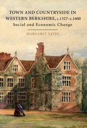 Cover of: Town and Countryside in western Berkshire, c.1327-c.1600: Social and Economic Change