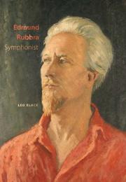 Cover of: Edmund Rubbra by Leo Black