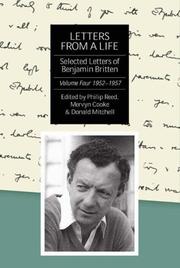 Cover of: Letters from a Life: The Selected Letters of Benjamin Britten, 1913-1976: IV by 