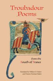 Troubadour poems from the South of France by Frances Freeman Paden