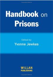 Cover of: Handbook on Prisons by Yvonne Jewkes
