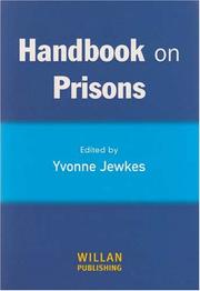 Cover of: Handbook on Prisons by Yvonne Jewkes, Yvonne Jewkes