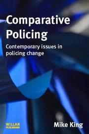 Cover of: Comparative Policing by Mike King