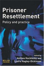 Cover of: Prisoner Resettlement by 