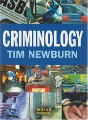 Cover of: Criminology by Tim Newburn