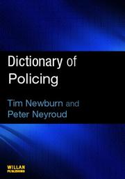 Cover of: Dictionary of Policing by 