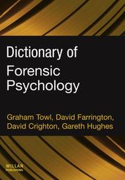 Cover of: Dictionary of Forensic Psychology