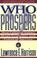 Cover of: Who Prospers?