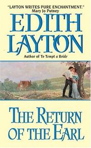 Cover of: The Return of the Earl