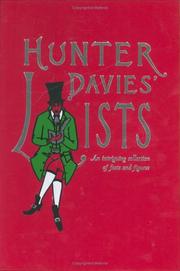 Cover of: Hunter Davies' Lists