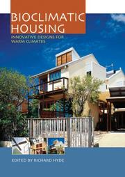 Cover of: Bioclimatic Housing by Richard Hyde