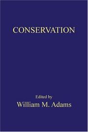 Cover of: Conservation: Four volume set (Earthscan Reference Collections)