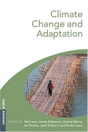 Climate change and adaptation by Vicente Barros, Ian Burton