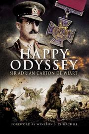 Cover of: HAPPY ODYSSEY by Adrian Carton de Wiart