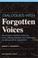 Cover of: Dialogues with forgotten voices
