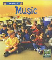 Cover of: Music (Read & Learn: I'm Good at)