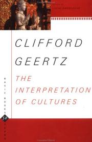 Cover of: Interpretation of Cultures (Basic Books Classics)