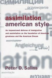 Cover of: Assimilation, American style by Peter D. Salins