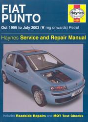 Cover of: Fiat Punto Petrol Service and Repair Manual